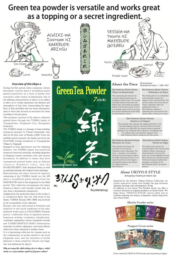 UKiYo-E-STYLE, Ukiyo-e Aesthetics. The soul of Japan, in your hands.