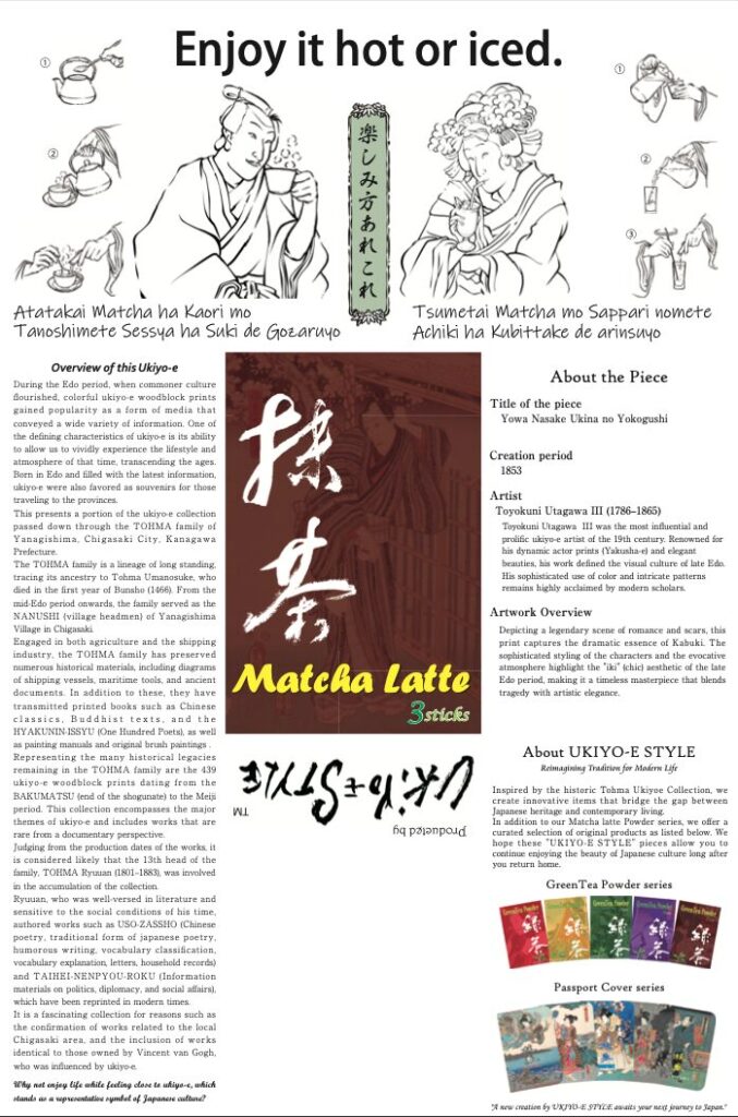 UKiYo-E-STYLE, Ukiyo-e Aesthetics. The soul of Japan, in your hands.